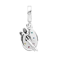 Rose Gold Family Heritage Dangle Cubic Zirconia Charm 925 Sterling Silver Pendantgirl Jewelry Beads Gifts For Women Braceletne