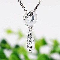 Rose Gold Family Heritage Dangle Cubic Zirconia Charm 925 Sterling Silver Pendantgirl Jewelry Beads Gifts For Women Braceletne