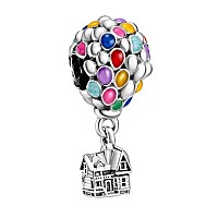 Up House Hot Air Balloon Charm 925 Sterling Silver Pendantgirl Jewelry Beads Gifts For Women Braceletnecklace A0016