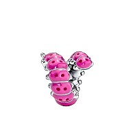 Cute Curled Caterpillar Charm 925 Sterling Silver Pendantgirl Jewelry Beads Gifts For Women Braceletnecklace A0144