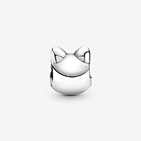 Kittycat Charm 925 Sterling Silver Pendantgirl Jewelry Beads Gifts For Women Braceletnecklace A0150