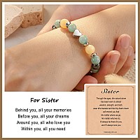 Sister Bracelet Sister Gifts For Sister Her Teen Girls From Sisters Birthday Mothers Day Christmas 2023 Graduation Gifts For He