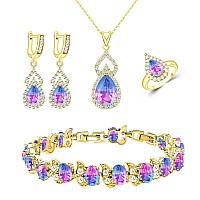 Lmxxvj Tourmaline Jewelry Sets For Women