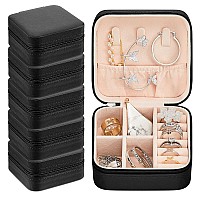 6 Pcs Travel Jewelry Case Jewelry Travel Organizer Small Jewelry Box Bridesmaid Gift Boxes Mini Storage Organizer Storage Box B