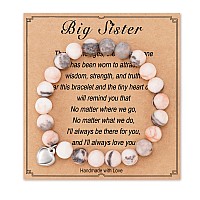 Hgdeer Big Sister Gift Sister Birthday Gifts For Sisters From Sister Big Sister Bracelet Gifts For Little Girls