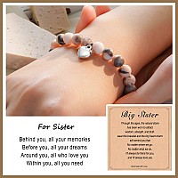 Hgdeer Big Sister Gift Sister Birthday Gifts For Sisters From Sister Big Sister Bracelet Gifts For Little Girls