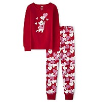 Gymboreeunisexchildgymmie Long Sleeve And Pant Cotton 2Piece Pajama Sets Big Kid Toddlervday Cat6