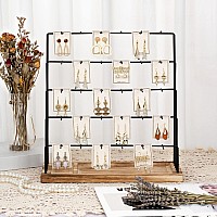 Dgwjsu Earring Display Stands For Selling Earring Rack Display Holder Stand Jewelry Display For Selling Earring Cards Bracel