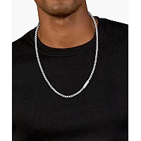 Lacoste Lessentiel Mens Stainless Steel Chain Necklaces Model 2040121