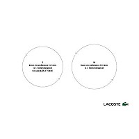 Lacoste 2040103 Jewelry Ensemble Mens Stainless Steel And Green Silicone Linkchain Bracelet Color Silver