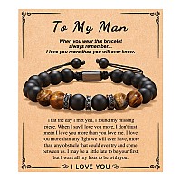 Stocking Stuffers Christmas Gifts For Men Mens Birthday Gift Ideas To My Man Bracelet Sweetest Anniversary Birthday Valentines