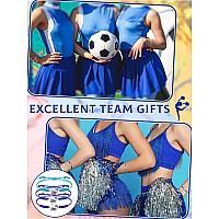 Rtteri 20 Pcs Cheerleader Gifts Cheer Bracelet Girls Cheerleading Charm Bracelet Adjustable Cheerleader Gifts For Cheer Team Che