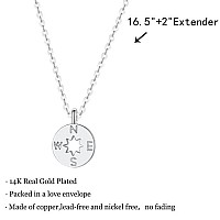 Best Friend Necklace Gifts For Best Friend Friendship Gifts Compass Necklace For Womencompassbff