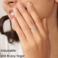 Yesteel Hug Ring Gifts For Dad Jewelry