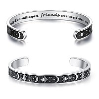 Tony Sandy Long Distance Friendship Gifts Best Friend Bracelet Friendship Gifts For Women Friends Christmas Small Birthday Gif