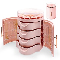 Rasieya Jewelry Organizer Tray Box Small Accessories Display Birthday Gift Ideas For Girls Bedroom Desktop Bathroom Organizer