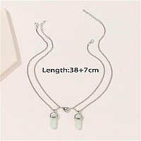 Dcfywl731 23 Pcs Friendship Necklace For Girls Bff Necklace For 2 Best Friend Necklace Matching Necklace Butterfly Heart Pendan