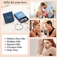 Godmother Proposal Gift Infinity Bracelets For Women Godmother Gifts For Her Cross Bracelet Birthday Religious Jewelry Easter Ba