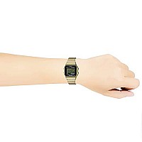 Timex Men'S T78677 Classic Digital Gold-Tone Stainless Steel Expansion Band Watch