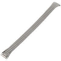 Voguestrap TX666W Allstrap 11-14mm Silver Long-Length Tapered Expansion Watchband