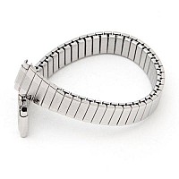 Voguestrap TX666W Allstrap 11-14mm Silver Long-Length Tapered Expansion Watchband