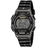 Timex Mens T5K195 Ironman Endure 30 Shock Full-Size Black/Yellow Resin Strap Watch