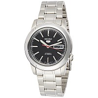 SEIKO Men's SNKE53K1S Stainless-Steel Analog with Black Dial Watch