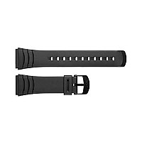 Casio 10169264 Genuine Factory Replacement Resin Watch Band fits DBC-32-1A DBC-32-9A DBC-32C-1 DBC-32C-1B,Black