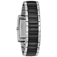 Bulova Mens Classic Rectangle 2Hand Quartz Watch