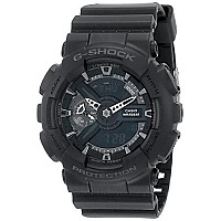 Casio G-Shock Ana-digi World Time Black Dial Men's watch #GA110-1B