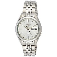 SEIKO Men's SNKL15 Stainless Steel Analog with Silver Dial Watch