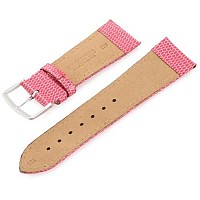 Hadley-Roma 12mm 'Women's' Leather Watch Strap, Color:Pink (Model: LSL725RH 120)