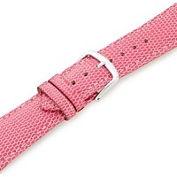 Hadley-Roma 12mm 'Women's' Leather Watch Strap, Color:Pink (Model: LSL725RH 120)