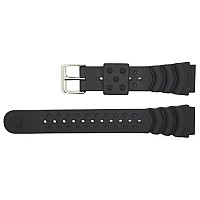 Seiko 4Hx0Jb Genuine Monster Diver Strap 20Mm Black Rubber