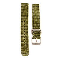 Seiko Military Automatic Olive Green Nylon 18mm Watch Strap