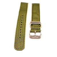 Seiko Military Automatic Olive Green Nylon 18mm Watch Strap