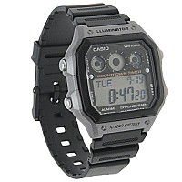 Casio Men's AE-1300WH-8AVCF Illuminator Digital Display Quartz Black Watch