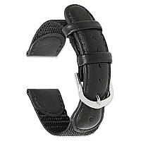 Swiss Army Watch Band Black 19Mm Watch Strap