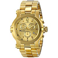 Oceanaut Mens Oc0824 Baccara Xl Analog Display Quartz Gold Watch