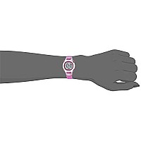 Armitron Sport Women's 45/7012PKSV Digital Chronograph Matte Pink Resin Strap Watch