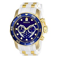 Invicta Mens 20288 Pro Diver Analog Display Quartz Gold Watch