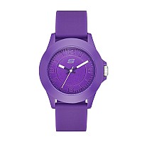 Skechers Womens Rosencrans Midsize Quartz Threehand Watch Color Purple Model Sr6026