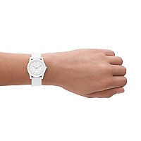 Skechers Womens Rosencrans Mini Quartz Threehand Watch Color White Model Sr6029