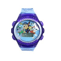 Nickelodeon Kids Paw4039 Paw Patrol Digital Display Quartz Blue Watch