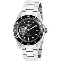 Invicta Men'S 'Pro Diver' Stainless Steel Automatic Watch, Color:Silver-Toned (Model: 20433)