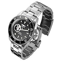 Invicta Men'S 'Pro Diver' Stainless Steel Automatic Watch, Color:Silver-Toned (Model: 20433)