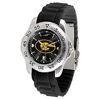 Sun Time Grambling Tigers Men's Sport AC Watch Silicone Band AnoChrome