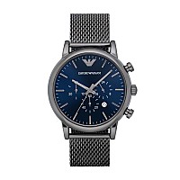 Emporio Armani Mens Chronograph Stainless Steel Watch Model Ar1979