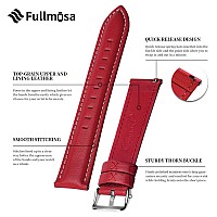 Fullmosa 20Mm Leather Watch Bands Compatible With Samsung Galaxy Watch 5 40Mm 44Mmpro 45Mmgalaxy Watch 4 40Mm 44Mmclassic 46M