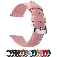 Fullmosa 18Mm Leather Watch Bands Compatible With Garmin Vivoactive 4Svivomove 3Sactive Svenu 2Smove 3S Huawei Watch 1Stpi